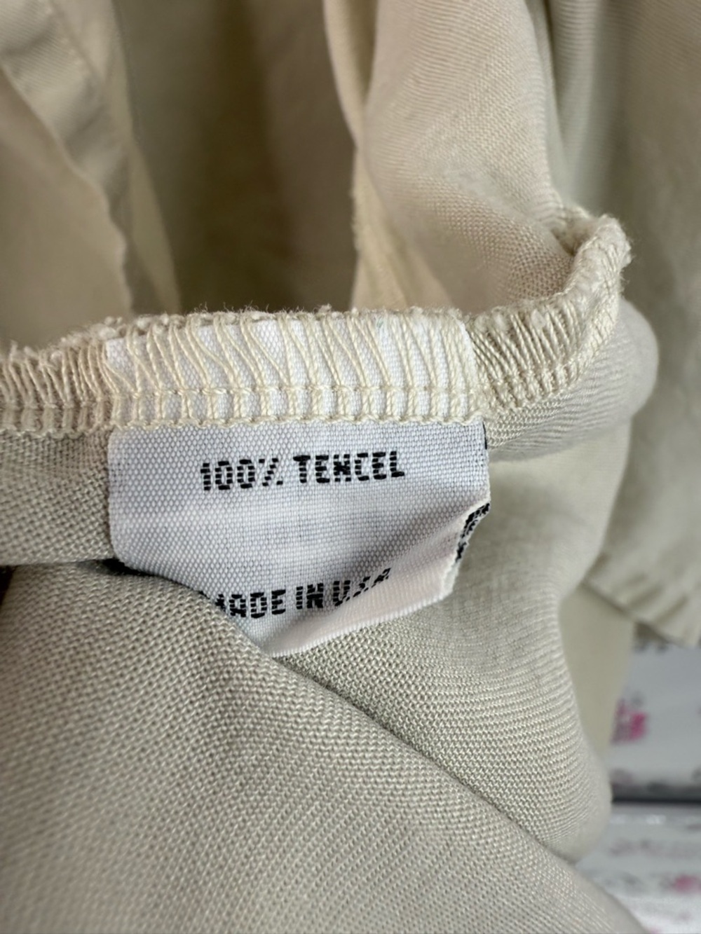 bryn Walker long sleeve cardigan Cream Ruffled Open-Front Draped Cardigan - Picture 14 of 15